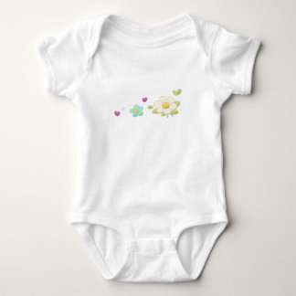 Body Bodysuit Cute Flower