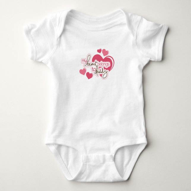 Body Bodysuit Daddy’s Girl Baby Jersey (Devant)
