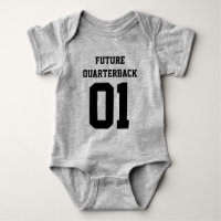 Bodysuit de football de bébé sur mesure