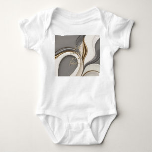 Body Bodysuit de maillot de bébé en graphisme élégant