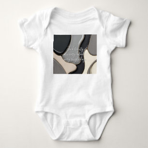 Body Bodysuit de maillot de bébé en graphisme élégant