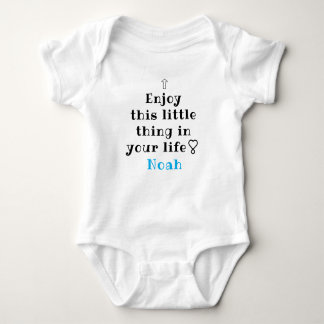 Body Bodysuit De Nom Du Bébé Avec Citation, Cadeau Mign