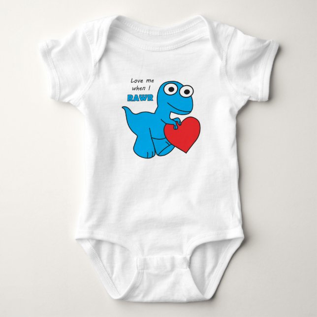 Body Bodysuit Dino Baby Jersey (Devant)