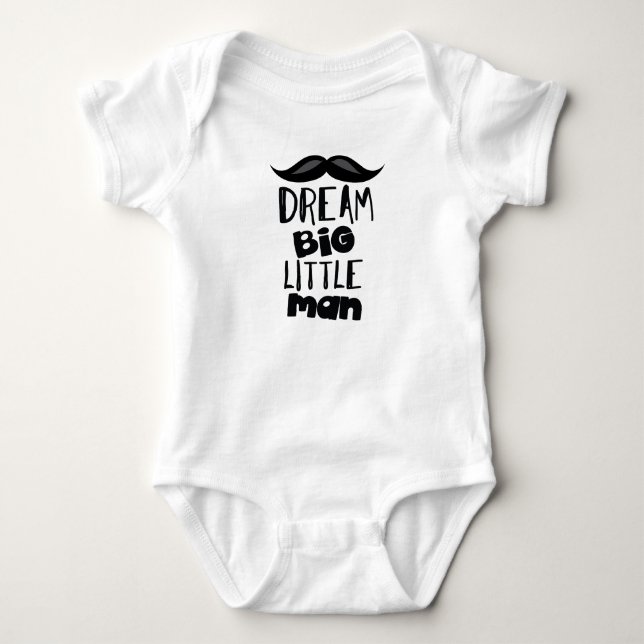 Body Bodysuit Dream Big Baby Jersey (Devant)