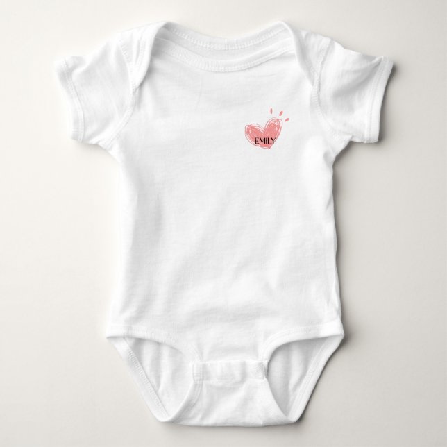 Body Bodysuit Emily Heart Baby (Devant)