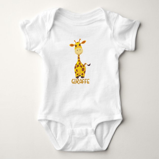 Body Bodysuit en girafe pour enfants (Devant)