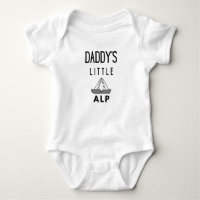 Bodysuit et tee-shirt de papa's Little Alp