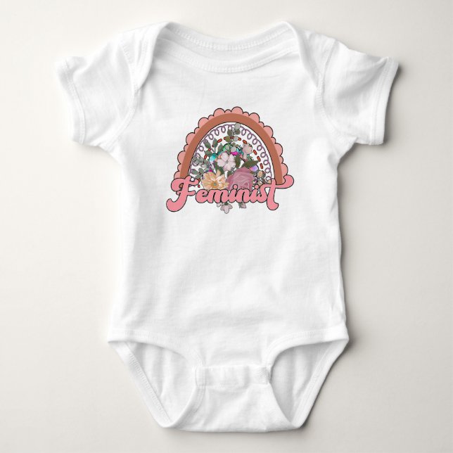 Body Bodysuit Feminist Baby (Devant)