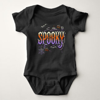 Body Bodysuit Halloween éffrayant pour votre bébé
