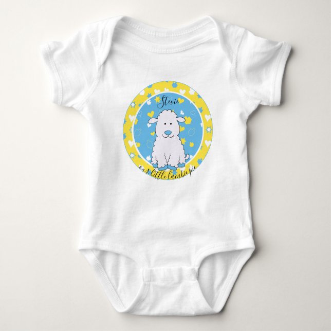 Body Bodysuit Hanoukka "Lambie Pie" Baby Jersey (Devant)