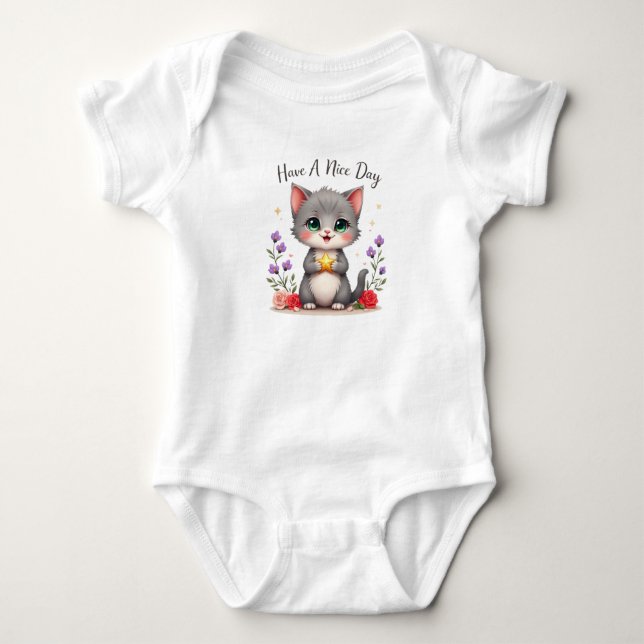 Body Bodysuit Have A Nice Day Bébé (Devant)