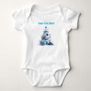 Body Bodysuit Nautique Festive - Voilier de Noël