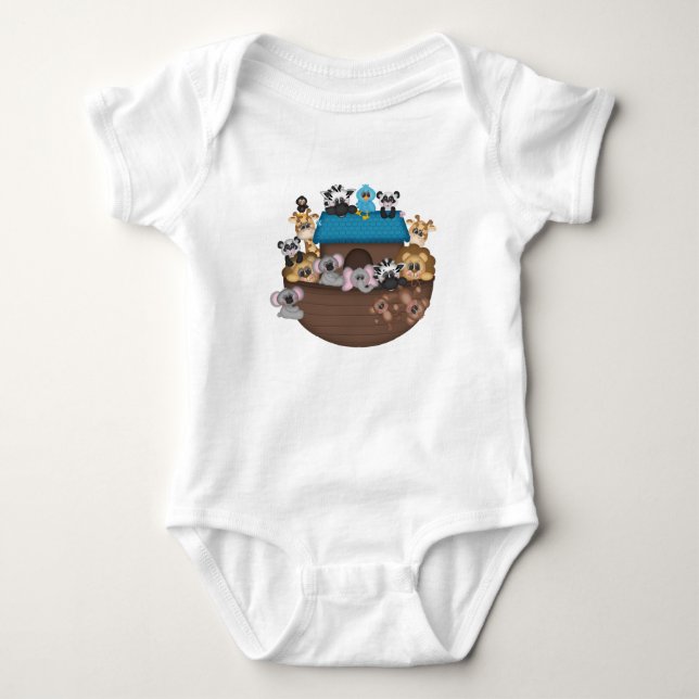 Body Bodysuit Noah's Ark Baby Jersey (Devant)