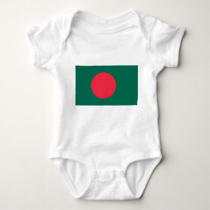 Body Bodysuit patriotique pour bébé avec drapeau Bangla