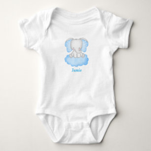 Body Bodysuit personnalisé bébé éléphant bébé