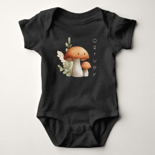 Body Bodysuit personnalisé Cute Mushroom Baby