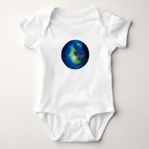 Body Bodysuit Planet Baby Jersey, Blanc