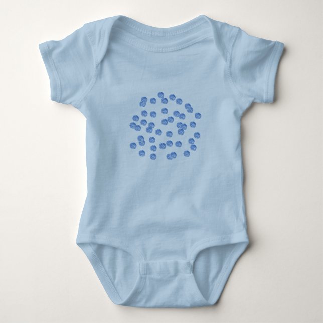 Body Bodysuit Pois Bébé Jersey (Devant)