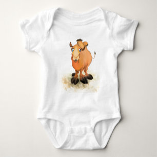 Body Bodysuit pour bébé amusant avec Camel surpris