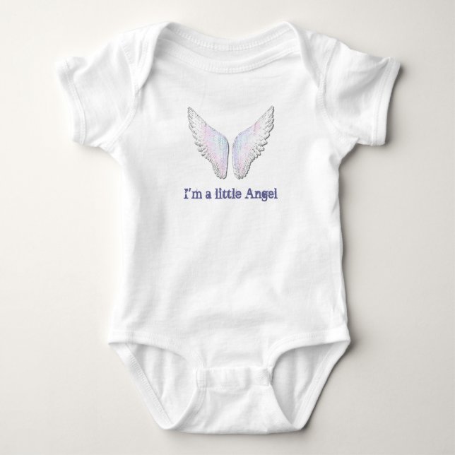 Body Bodysuit pour bébé ange et diable (Devant)