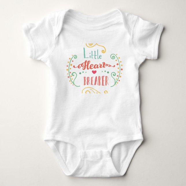 Body Bodysuit pour bébé briseur de coeur (Devant)
