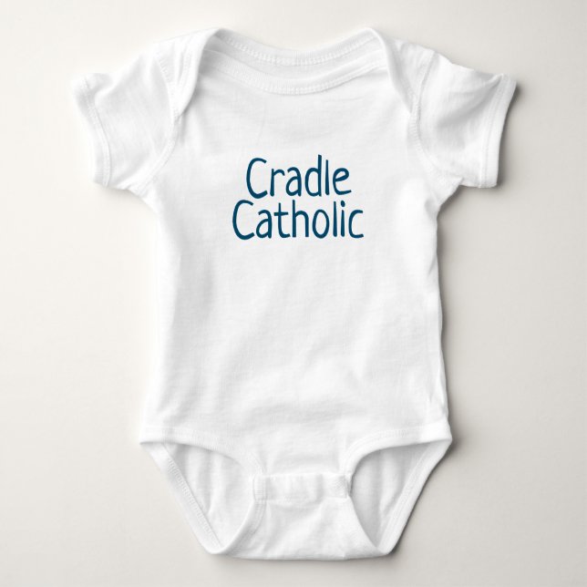 Body Bodysuit pour bébé catholique (Devant)