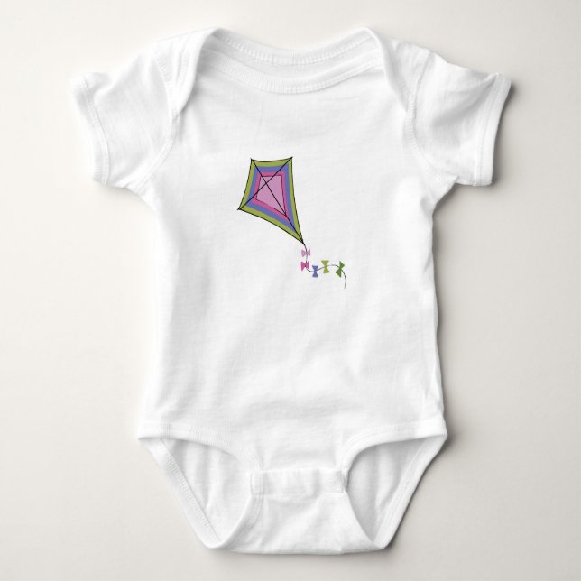 Body Bodysuit pour bébé cerf-volant (Devant)
