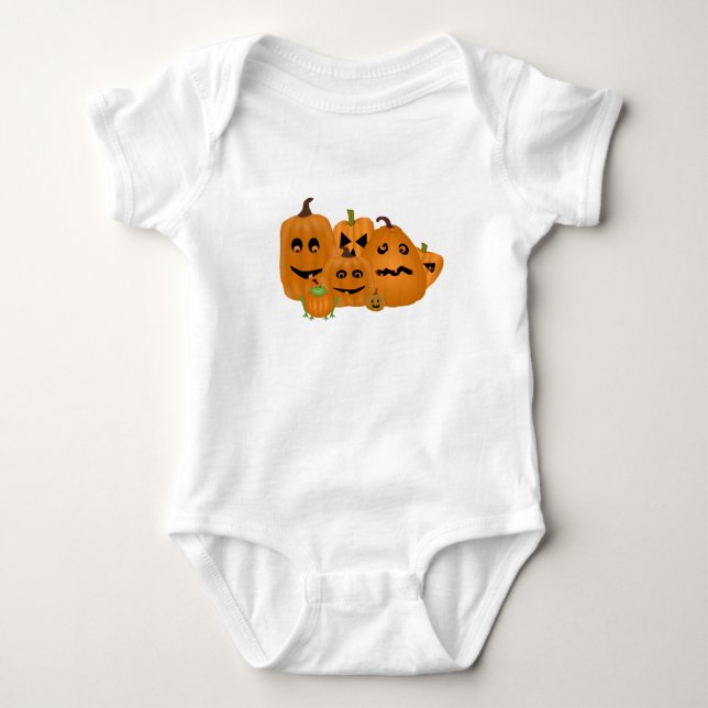 Body Bodysuit pour bébé citrouille (Devant)