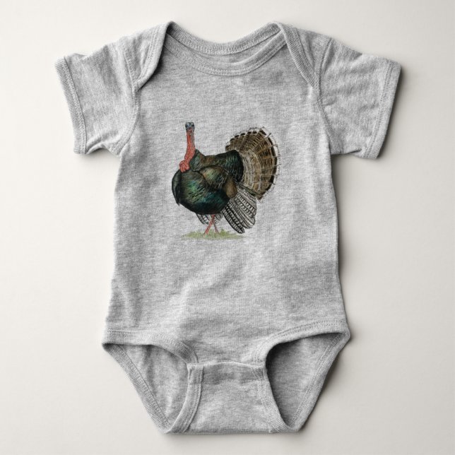 Body Bodysuit pour bébé de Turquie sauvage (Devant)