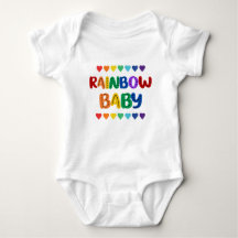 Bodysuit pour bébé design "Rainbow Baby"