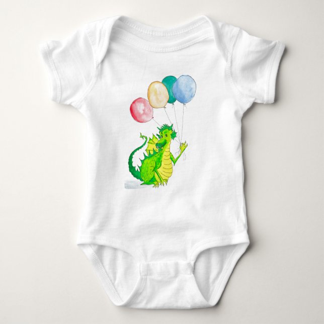 Body Bodysuit pour bébé 'Dragon' (Devant)