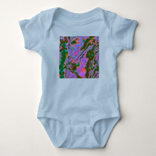 Body Bodysuit pour bébé en marbre aigre