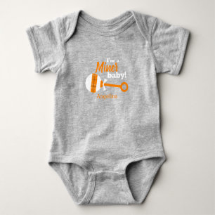 Body Bodysuit pour bébé en rotin orange