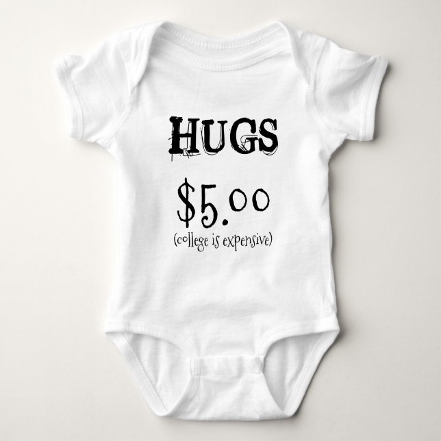 Body Bodysuit pour bébé Hugs (Devant)