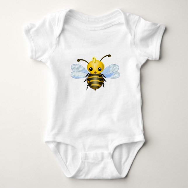 Body Bodysuit pour bébé Little Queen Bee - Peinture (Devant)