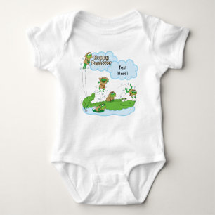 Body Bodysuit pour bébé Pâque "Pâque Hoppy"