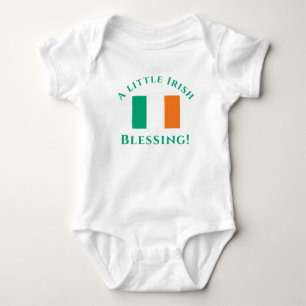 Body Bodysuit pour bébé patriotique irlandais personnal