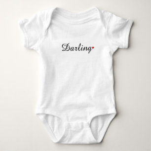 Body Bodysuit pour bébé personnalisé avec joli surnom -