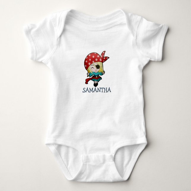 Body Bodysuit pour bébé Pirate (Devant)
