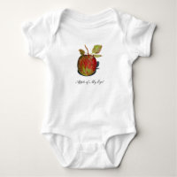 Bodysuit pour bébé pomme