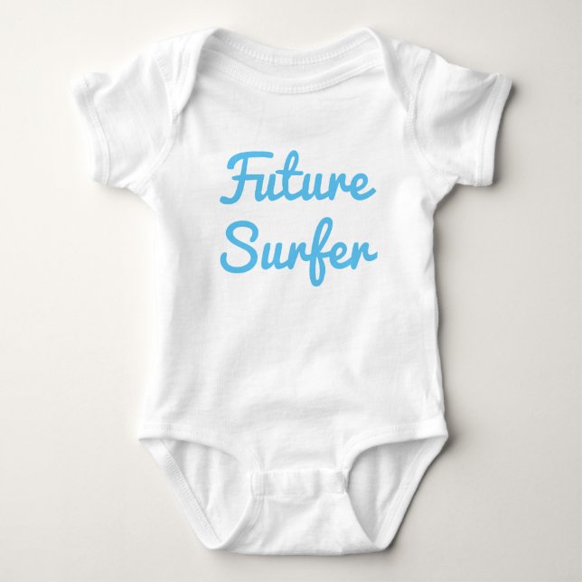 Body Bodysuit pour bébé surfer (Devant)