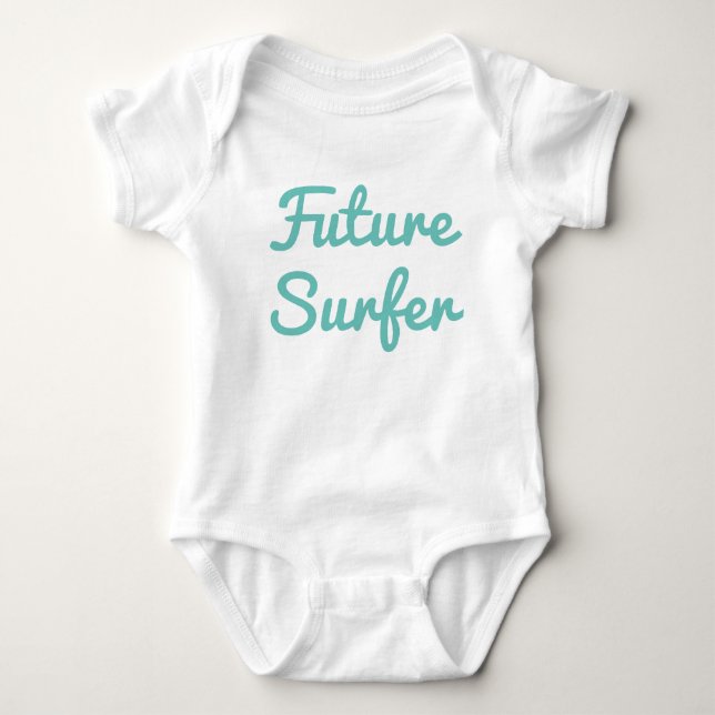 Body Bodysuit pour bébé surfer (Devant)