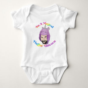 Body Bodysuit pour bébé Zer0 magique Fluffin Unicorn
