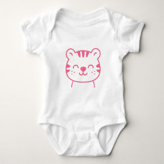 Body Bodysuit pour fille Tiger Rose mignonne