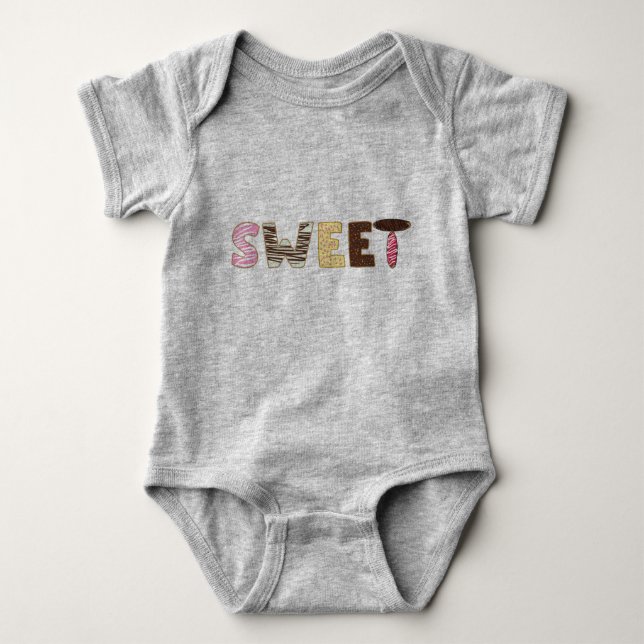 Body Bodysuit Pureté de Bébé - Adorable (Devant)