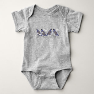 Body Bodysuit Quail Baby
