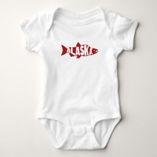 Body Bodysuit Saumon de l'Alaska