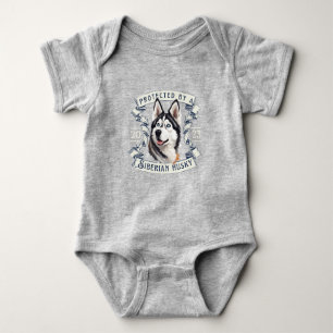 Body Bodysuit Sibérienne Husky Baby