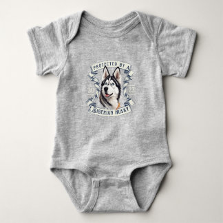 Body Bodysuit Sibérienne Husky Baby