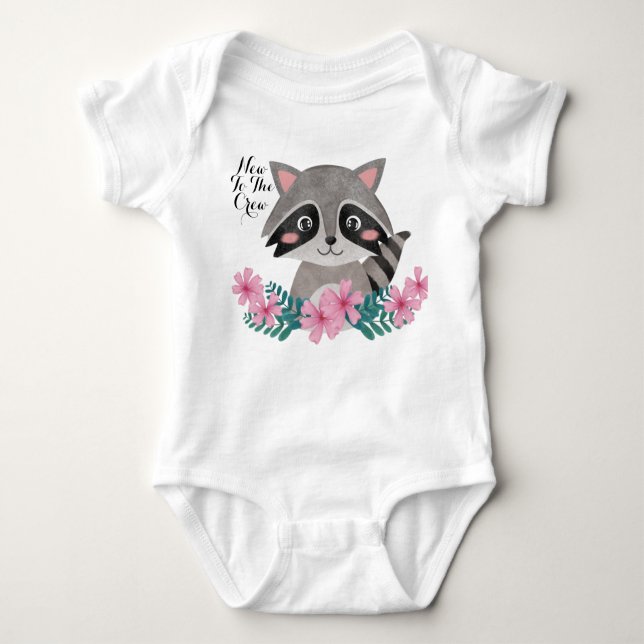 Body Bodysuits T-shirt bébé pour bébé nouveau à l'équip (Devant)
